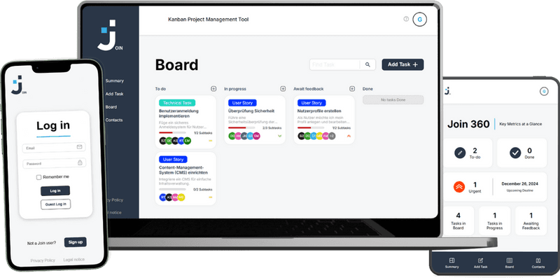 join – Task Manager
